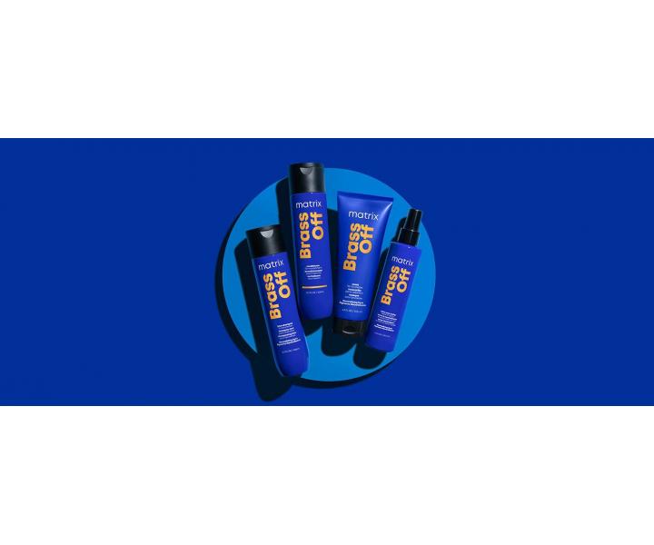 Spray do neutralizacji pomara�czowych i miedzianych odcieni bez sp�ukiwania Matrix Brass Off - 200 ml