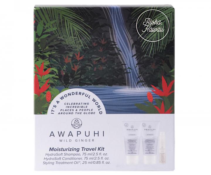 Podr�ny zestaw nawil�aj�cy z olejkiem regeneruj�cym Paul Mitchell Awapuhi Moisturizing Travel Kit
