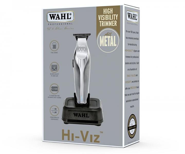 Profesjonalny trymer Wahl Hi-Viz Cordless 3023702 - chromowany