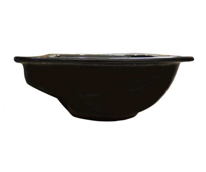 Umywalka ceramiczna do salonw barberskich Detail DHS033 - czarna