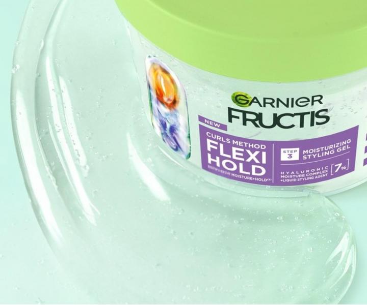 �el nawil�aj�cy do w�os�w falowanych i kr�conych  Garnier Fructis Method For Curls N�3 Flexi Hold - 370 ml