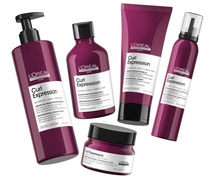 Kremowa pianka do wosw falowanych i krconych 10 w 1 Loral Professionnel Curl Expression - 250 ml