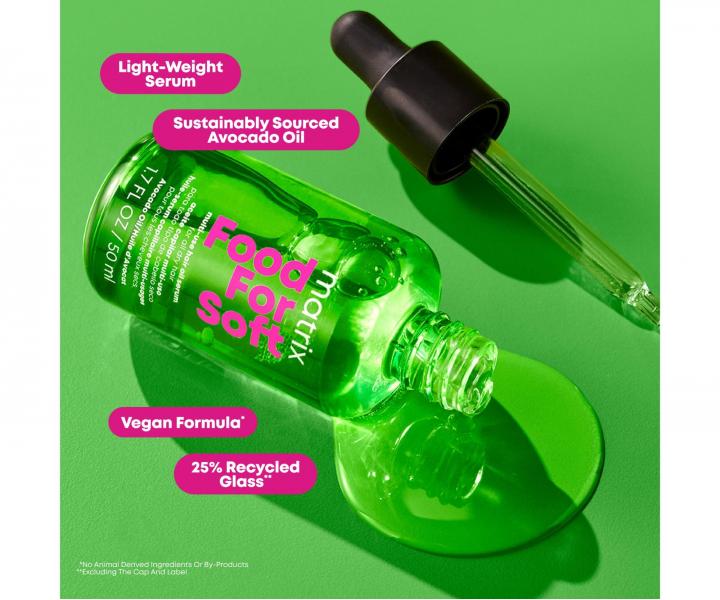 Intensywnie nawil�aj�cy olejek - serum do w�os�w Matrix Food For Soft Multi-Use Hair Oil Serum - 30 ml