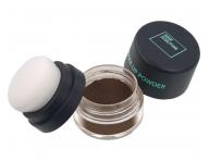 Puder do maskowania odrost�w i siwych w�os�w Sibel Hair Make-up Powder - �redni br�z - 3 g