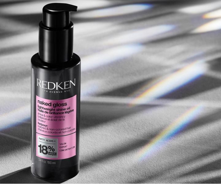 Lekki olejek nadajcy wosom poysk i wyrazisty kolor Redken Acidic Color Gloss Naked Gloss - 100 ml