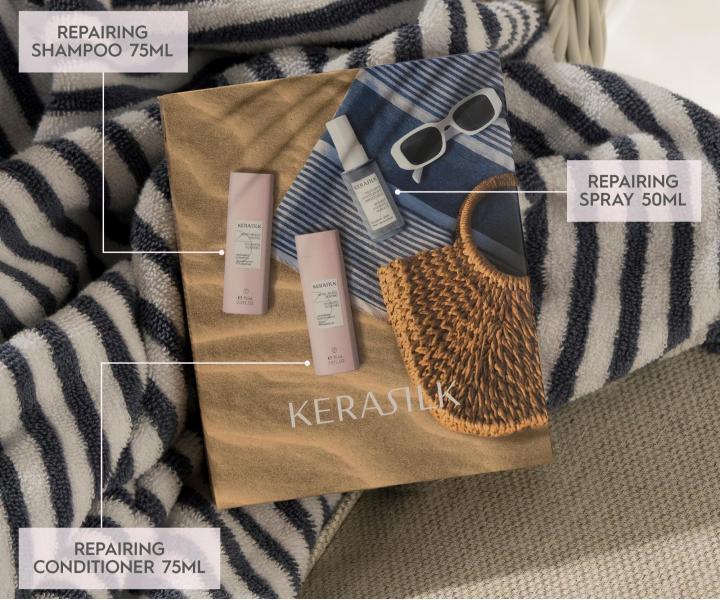 Zestaw upominkowy regeneruj�cy do w�os�w suchych i zniszczonych Kerasilk Repairing