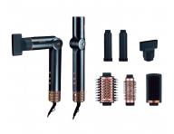 Wielofunkcyjna suszarko-lok�wka do stylizacji z sze�cioma nasadkami Kiepe Professional Home Precision AirFlex - 1500 W - czarna