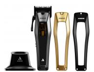 Profesjonalna maszynka do w�os�w z wymiennymi obudowami Andis Recon LMC 562254 - szara/z�ota/czarna