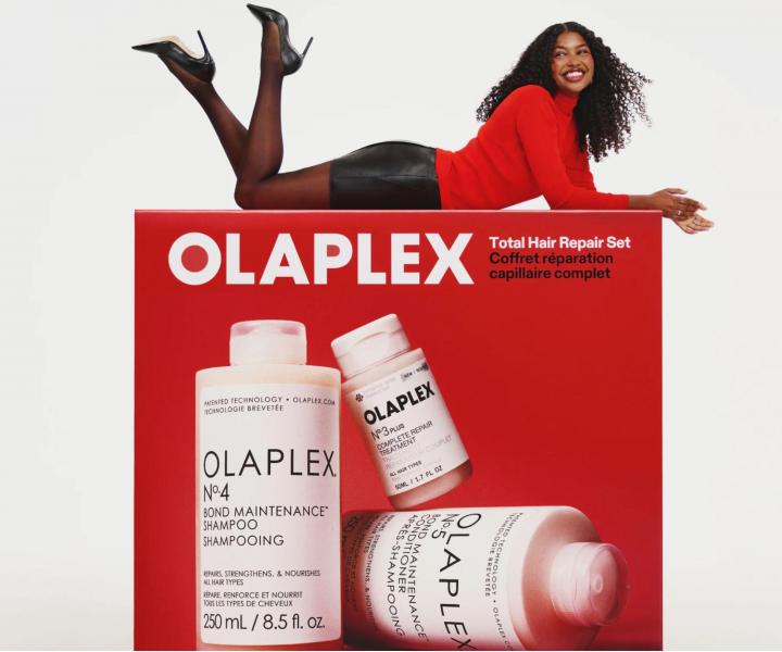 Zestaw upominkowy regeneruj�cy i wzmacniaj�cy w�osy zniszczone Olaplex Total Hair Repair Set