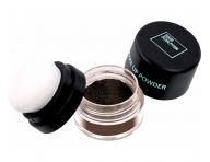 Puder do maskowania odrost�w i siwych w�os�w Sibel Hair Make-up Powder - ciemny br�z - 3 g