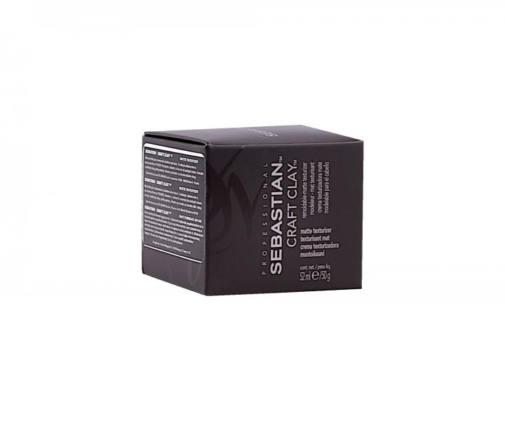 Glinka matujca do wosw z naturalnym utrwaleniem Sebastian Professional Craft Clay - 52 ml