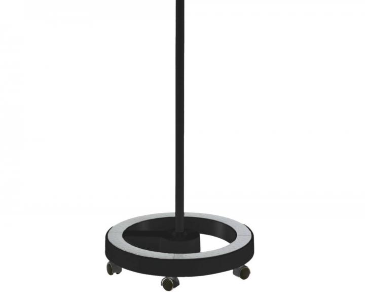 LED lampa z lup� na statywie oraz z uchwytem do blatu Weelko Mega+ Black - 5 dioptrii
