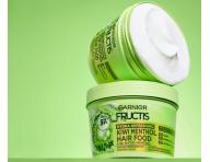 Maska do w�os�w suchych i przet�uszczaj�cych si� u nasady Garnier Fructis Hydra-Refreshing Kiwi Menthol Hair Food - 400 ml