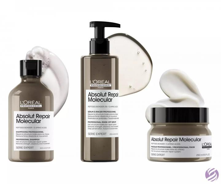 Maska do wosw zniszczonych Loral Professionnel Serie Expert Absolut Repair Molecular - 150 ml