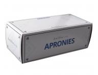 Jednorazowy fartuch Sibel 125 x 75 cm - 100 szt - biay