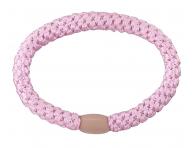 Zestaw kolorowych gumek do w�os�w Sibel Twisties - r�owe - 4 szt.