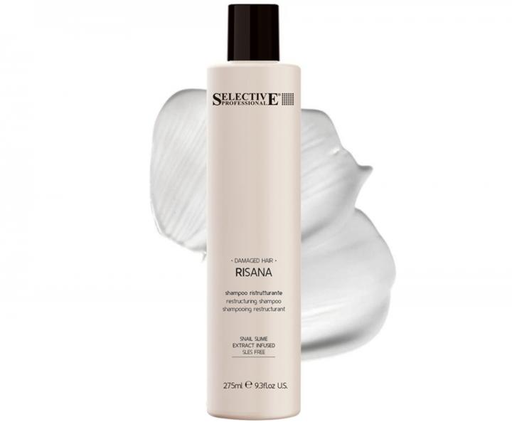 Szampon do w�os�w zniszczonych i obci��onych Selective Professional Risana Shampoo - 275 ml