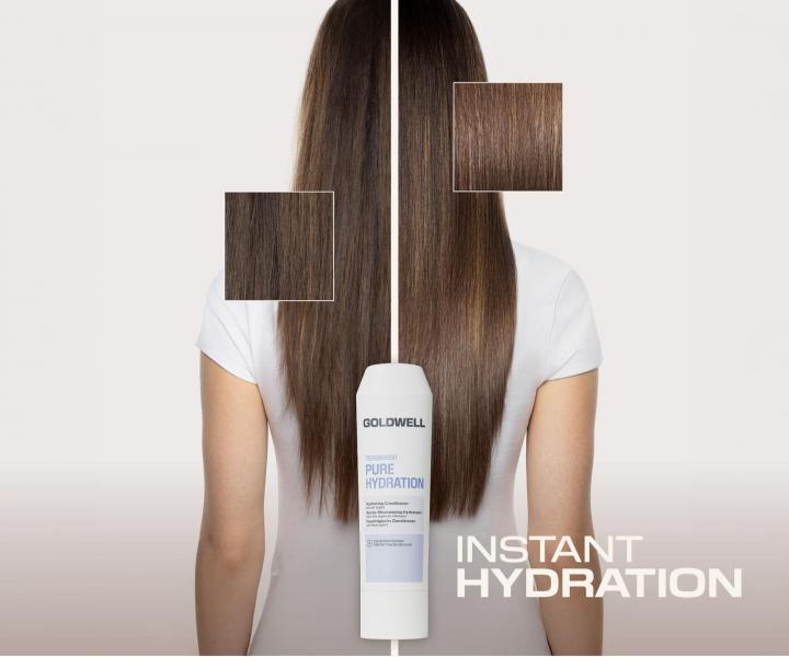 Od�ywka nawil�aj�ca do wszystkich rodzaj�w w�os�w Goldwell Dualsenses Pure Hydration Hydrating Conditioner - 200 ml