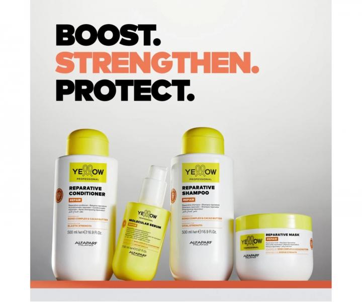 Maska intensywnie regeneruj�ca do w�os�w zniszczonych Yellow Professional Repair Reparative Mask - 300 ml