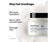 Maska do w�os�w farbowanych i zniszczonych Lor�al Professionnel Serie Expert Metal Detox - 150 ml