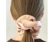 Ozdobna gumka satynowa do w�os�w Sister Young Scrunchie Lilu Champagne - szampa�ska