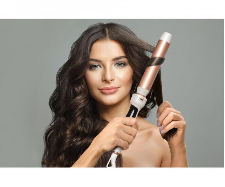 Wielofunkcyjna lok�wka do w�os�w Sencor 5in1 Curler & Straightener SHS 8700RS - bia�a