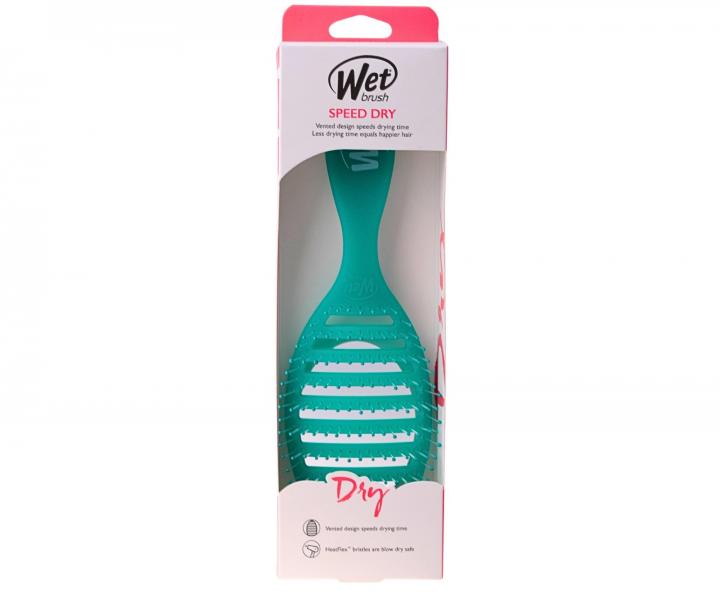 Szczotka do rozczesywania i suszenia wosw Wet Brush Speed Dry Green Juice - zielona