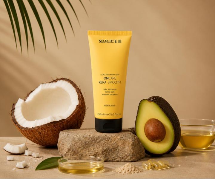 Od�ywka wyg�adzaj�ca do w�os�w d�ugich i niesfornych Selective Professional OnCare Kera Smooth Balm - 250 ml