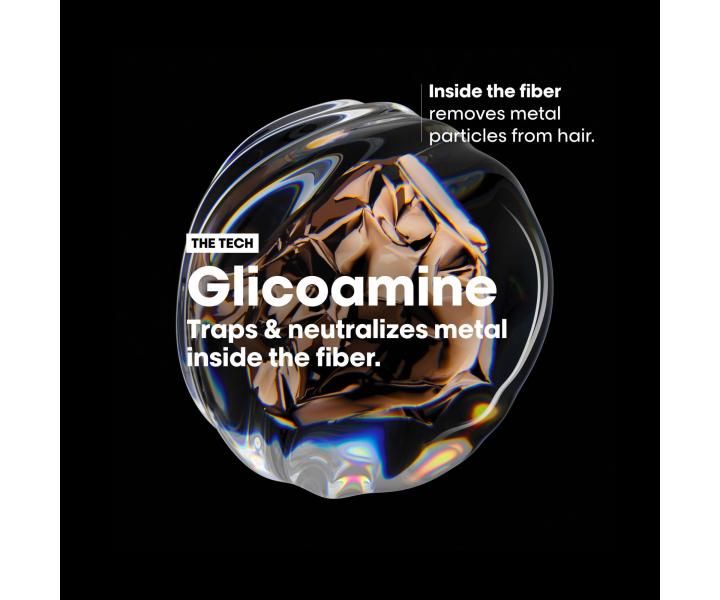 Szampon do wosw farbowanych i zniszczonych Loral Professionnel Serie Expert Metal Detox - 1500 ml