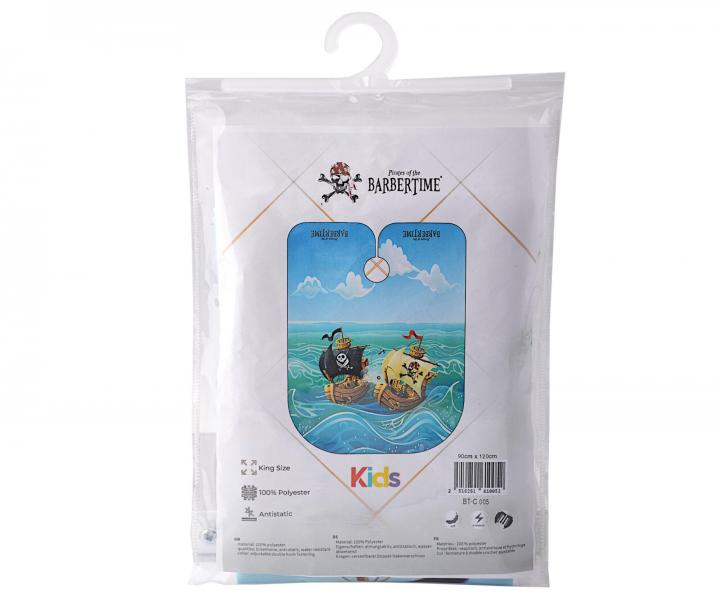 Peleryna dziecica do strzyenia wosw Barbertime Pro Barber Child Cape