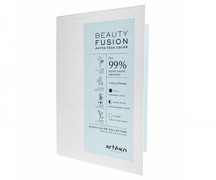 Paleta kolor�w farb do w�os�w Art�go Beauty Fusion Phyto-Tech Color Gloss Color Collection