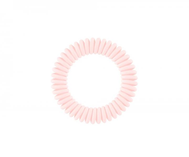 Gumka do wosw spiralka cienka Invisibobble Slim Retro Dreamin' Cuter Than You Pink - rowa - 3 szt.