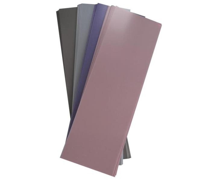 Paski piankowe termiczne do koloryzacji Sibel High-Light 30 x 9,5 cm - 200 szt - mix kolorw