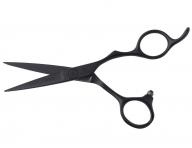 Noyczki fryzjerskie Olivia Garden SilkCut Pro Matt Black - 5" - czarne matowe