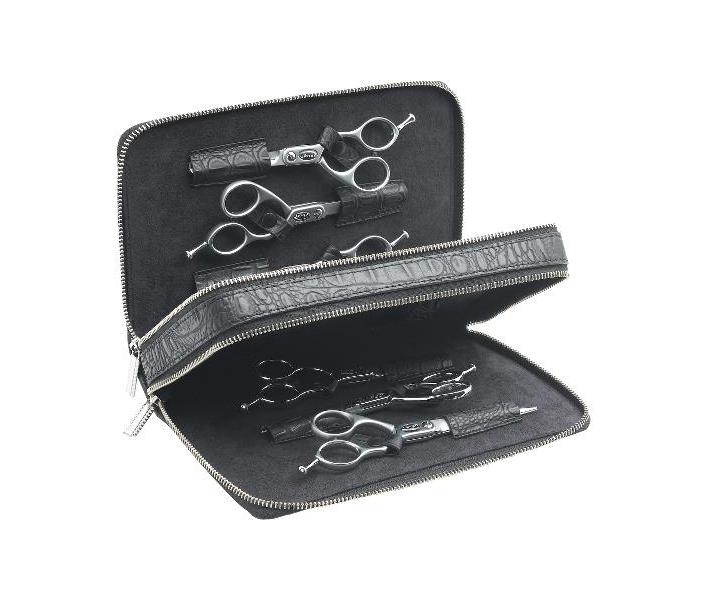 Etui na no�yczki i narz�dzia fryzjerskie Sibel - czarne