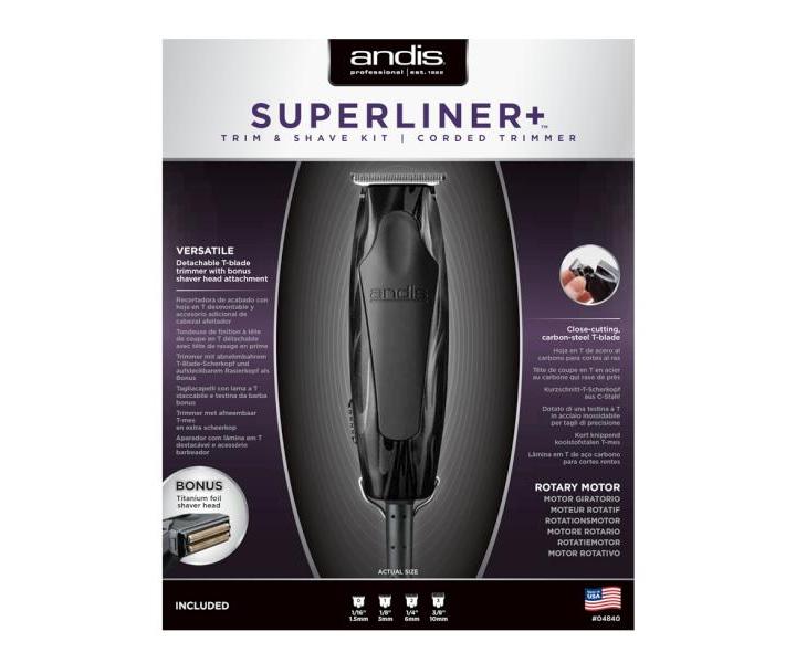 Trymer/maszynka do w�os�w Andis Superliner+ 04840 - uszkodzone opakowanie