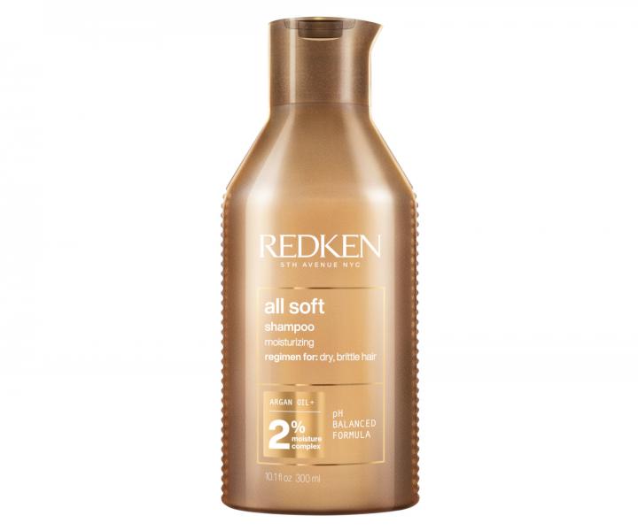 Zestaw upominkowy od�ywczy do w�os�w suchych i �amliwych Redken All Soft Argan Kit