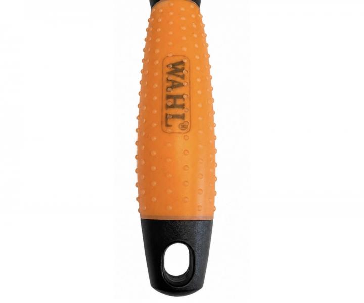 Dwustronna szczotka do piel�gnacji sier�ci zwierz�t Wahl Professional Double Sided Brush 58421 - pomara�czowa