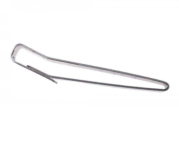 Klipsy Barber do zapinania peleryny Reuzel Super Barber Cape Cloth Clip - 6 sztuk - srebrne