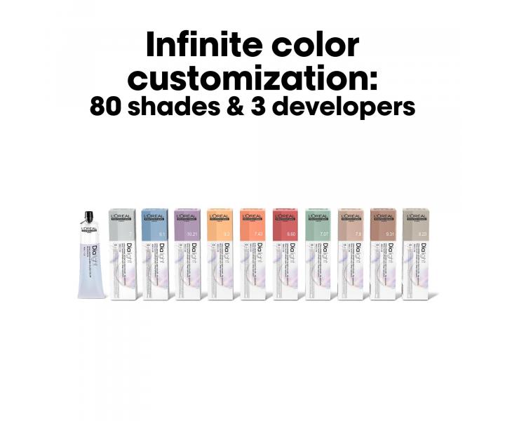 Farba do w�os�w ton w ton Lor�al Professionnel Dia Light 60 ml - Clear