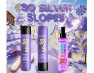 Zestaw upominkowy neutralizuj�cy ��te odcienie do w�os�w blond i z pasemkami Matrix So Silver Slopes