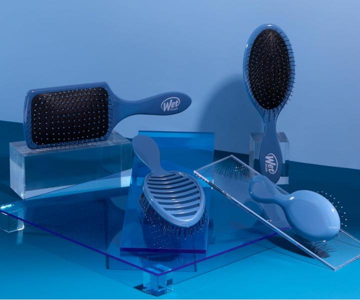 Szczotka do rozczesywania wosw Wet Brush Paddle Detangler Elemental Blue - niebieska