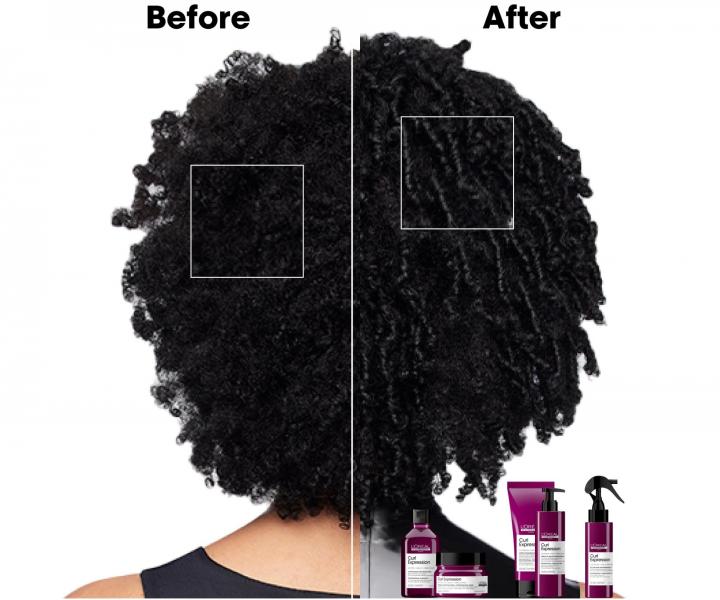 Nawilajcy elowy krem do wosw falowanych i krconych Loral Professionnel Curl Expression-250 ml