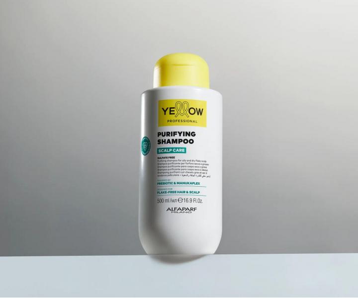 Szampon oczyszczaj�cy przeciw�upie�owy Yellow Professional Scalp Care Purifying Shampoo - 500 ml