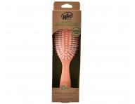 Szczotka do rozczesywania wosw z dodatkiem oleju kokosowego Wet Brush Go Green Treatment & Shine Brush - morelowa