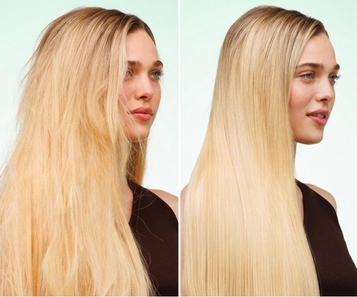 Termoochronne serum wyg�adzaj�ce w sprayu nadaj�ce w�osom l�ni�cy po�ysk Garnier Fructis Diamond Sleek Spray - 150 ml