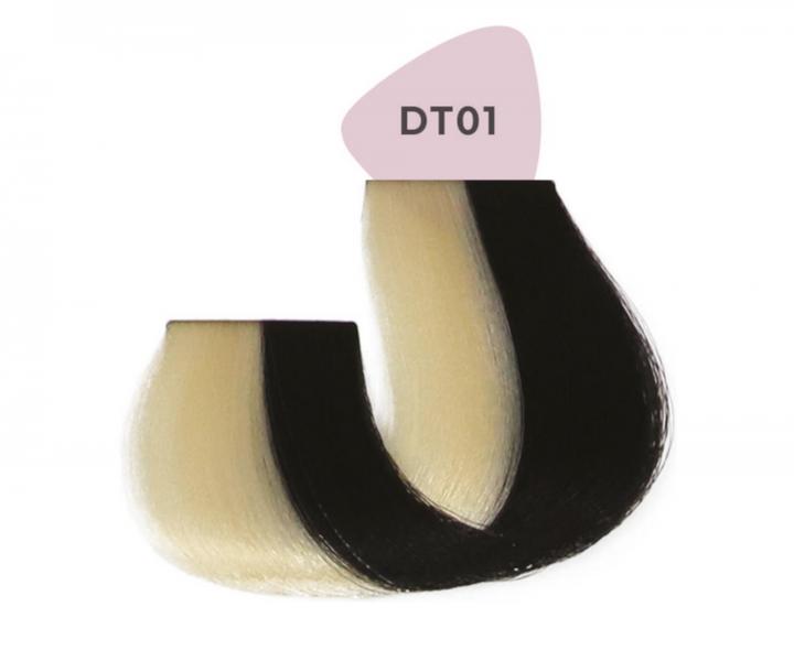 Krem tonujcy wosw do blond i rozjanionych Inebrya Blondesse Toner Demi Permanent 100 ml - metaliczny perowo-czarny