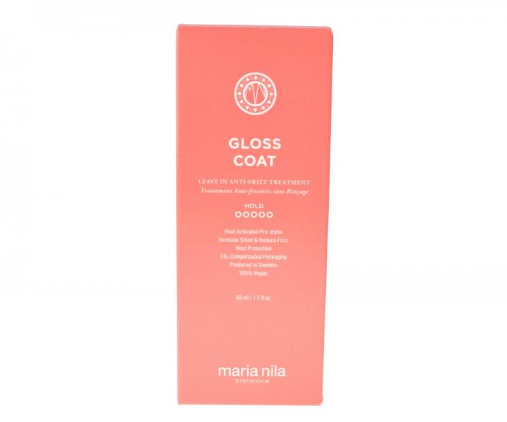 Aktywowany ciep�em wyg�adzaj�cy spray termoochronny Maria Nila Gloss Coat Leave In Anti-Frizz Treatment - 50 ml