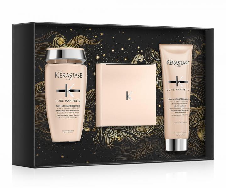Zestaw upominkowy nawil�aj�cy i od�ywiaj�cy do w�os�w falowanych i kr�conych K�rastase Curl Manifesto