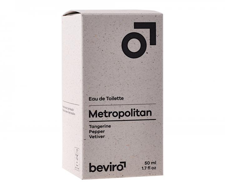 Woda toaletowa dla mczyzn Beviro Eau de Toilette Metropolitan - 50 ml